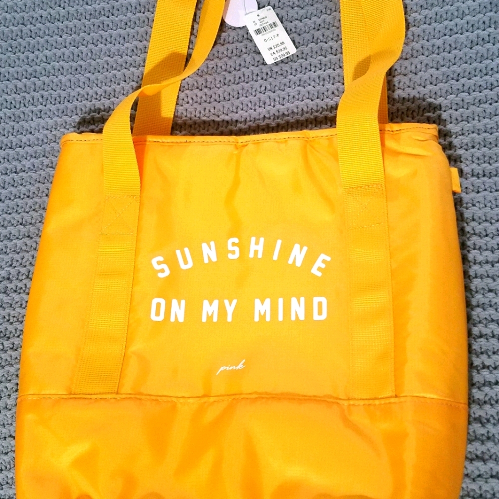 Victoria's Secret PINK insulated lunch tote